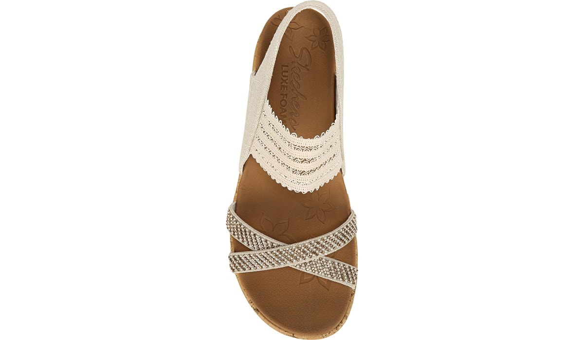 Skechers Women's Beverlee Fancy Sips Wedge Sandal Famous Footwear Canada