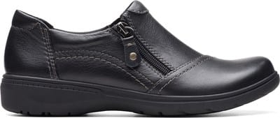 Chaussures Femme Clarks Cheyn Madi Marron Foncé - Pointure 8.5 US - Slides En Cuir Neuf Sans Boîte