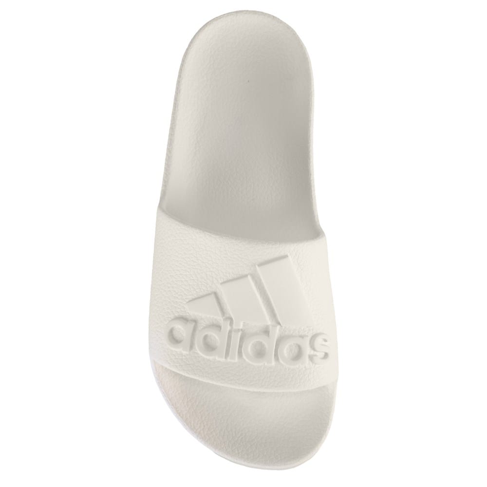 adidas flip flops white