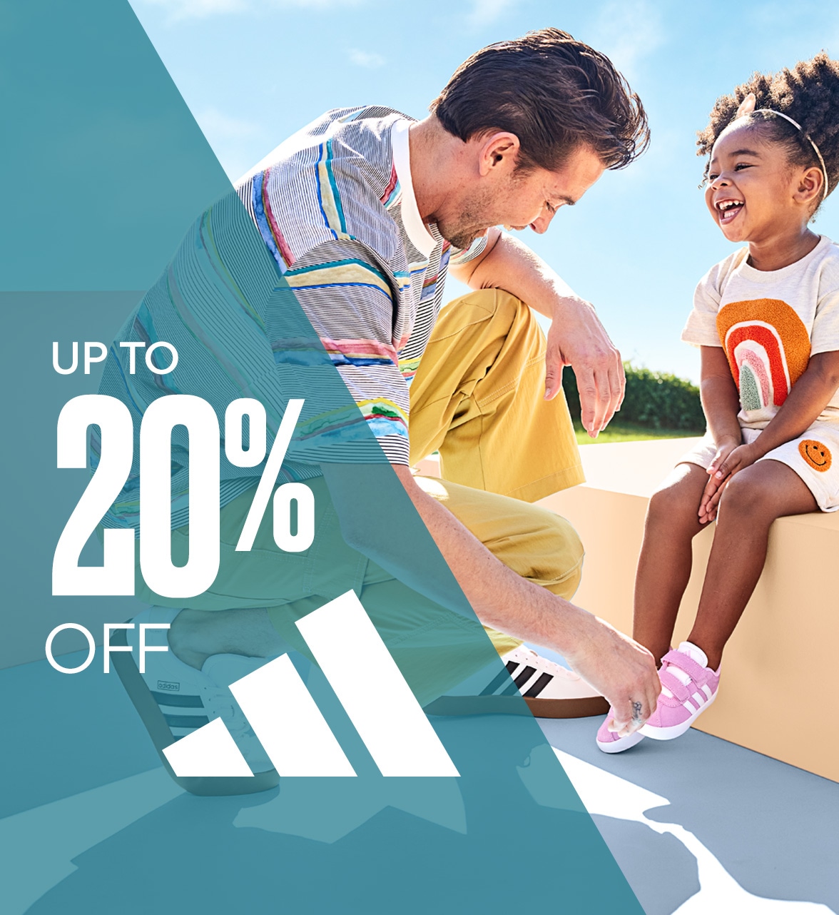 up to 20% off adidas